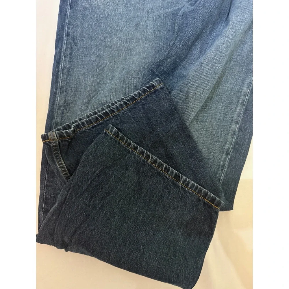 Levi's 505 Dark Wash Straight Leg Denim Jeans 38/29